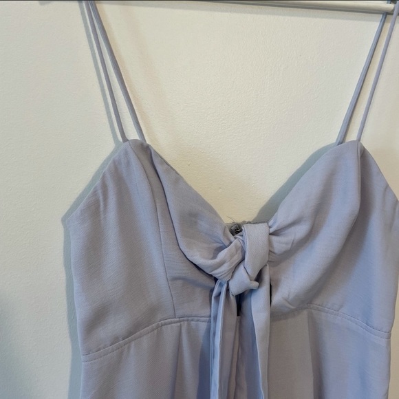 Saints & Secrets Baby Blue Flutter Dress NWT - Picture 4 of 15